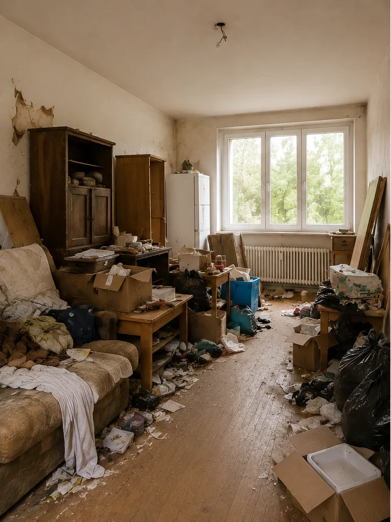 Reinigung im Taunus – Zimmer vorher